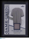 2025 Leaf In The Game Used - Game Used Memorabilia Blue Holo Derek Jeter #/65