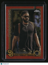 2025 Topps Chrome Logofractor Edition Fernando Tatis Jr. Orange Refractors #/25