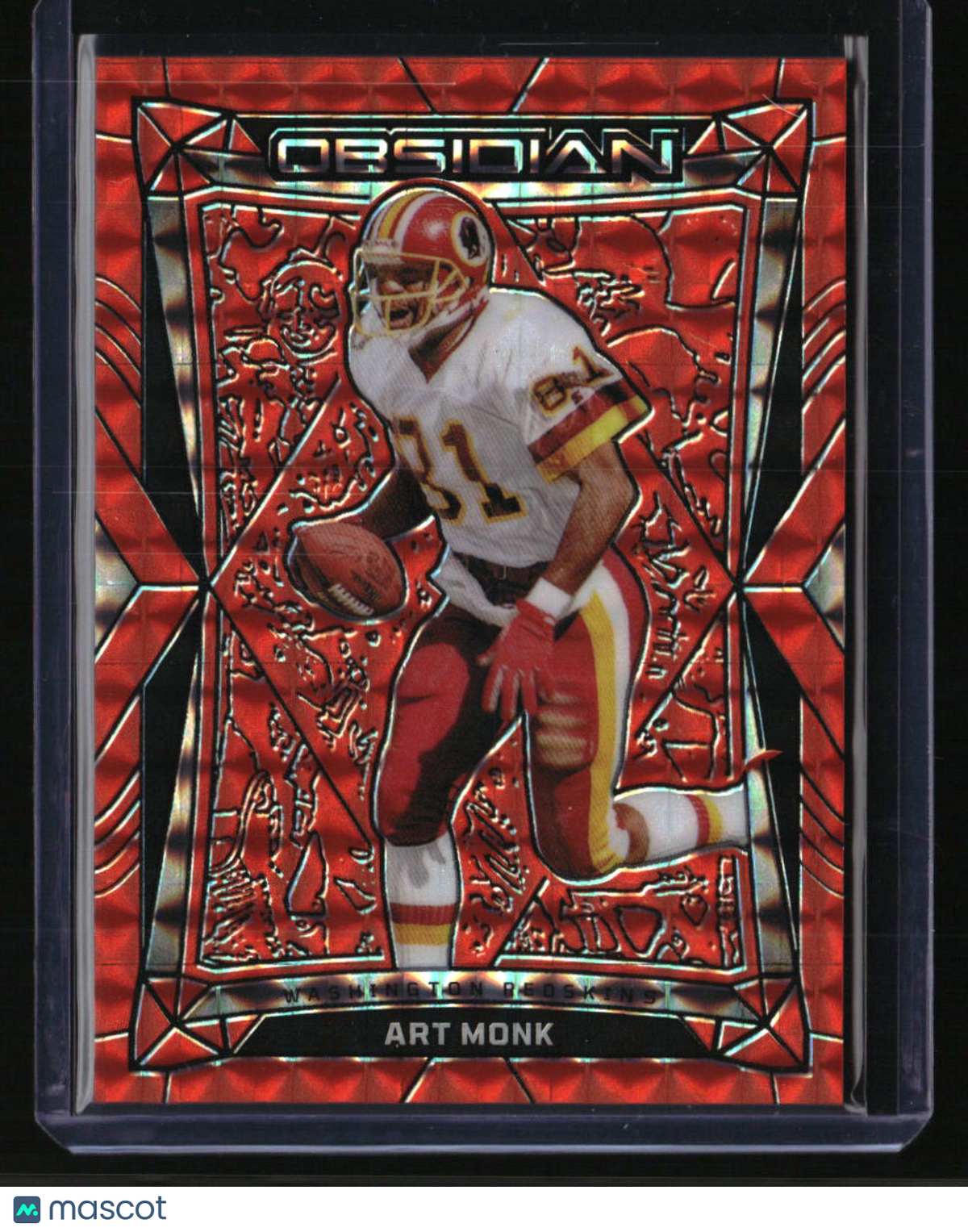 2024 Panini Obsidian Art Monk Orange Mosaic International #/24