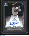 2026 Bowman Edgar Montero Chrome Prospect Autographs