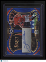 2024-25 Panini Select Prem League Diogo Dalot Pitchside Signatures Blue Pulsar
