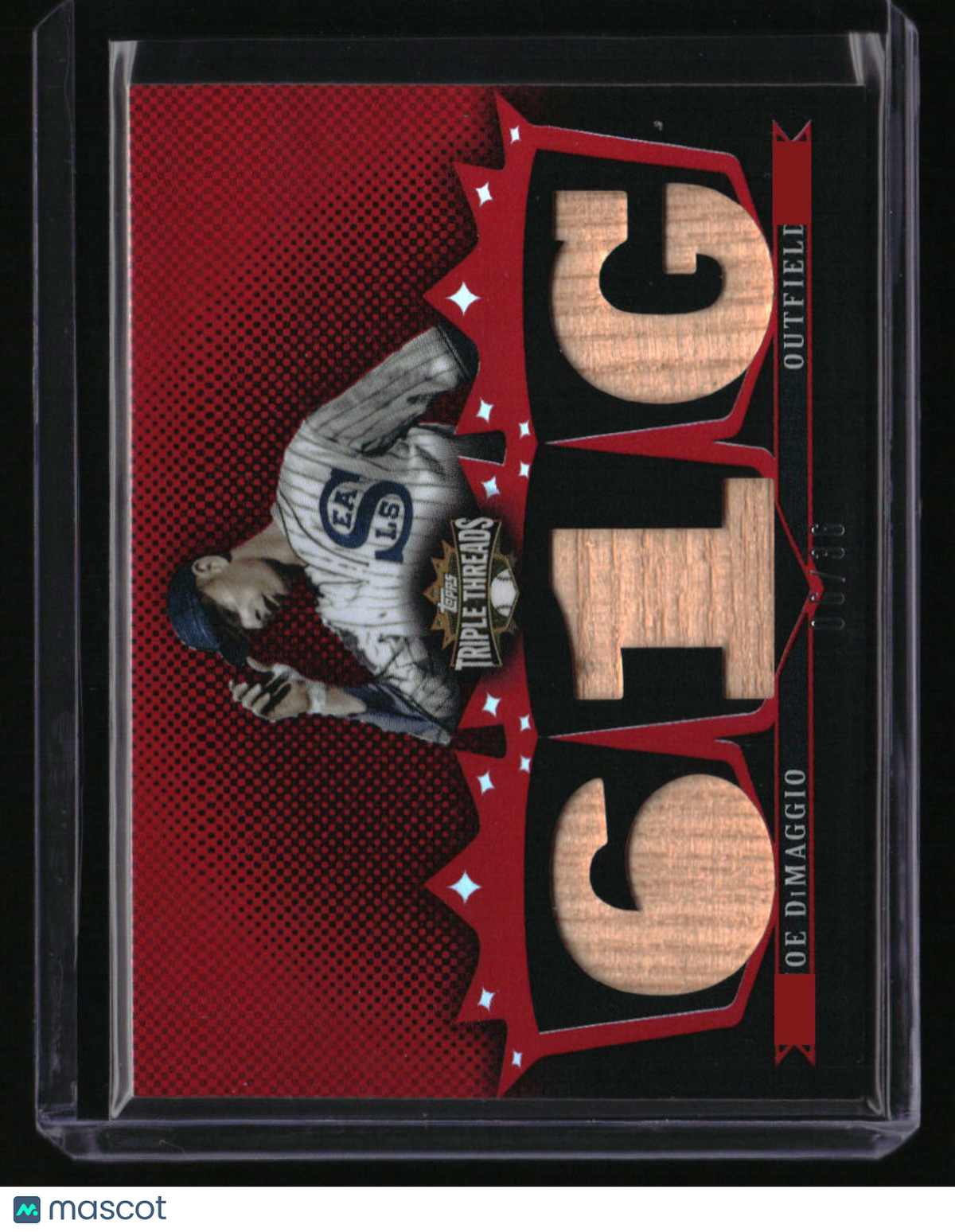 2007 Topps Triple Threads Joe DiMaggio Relics #/36