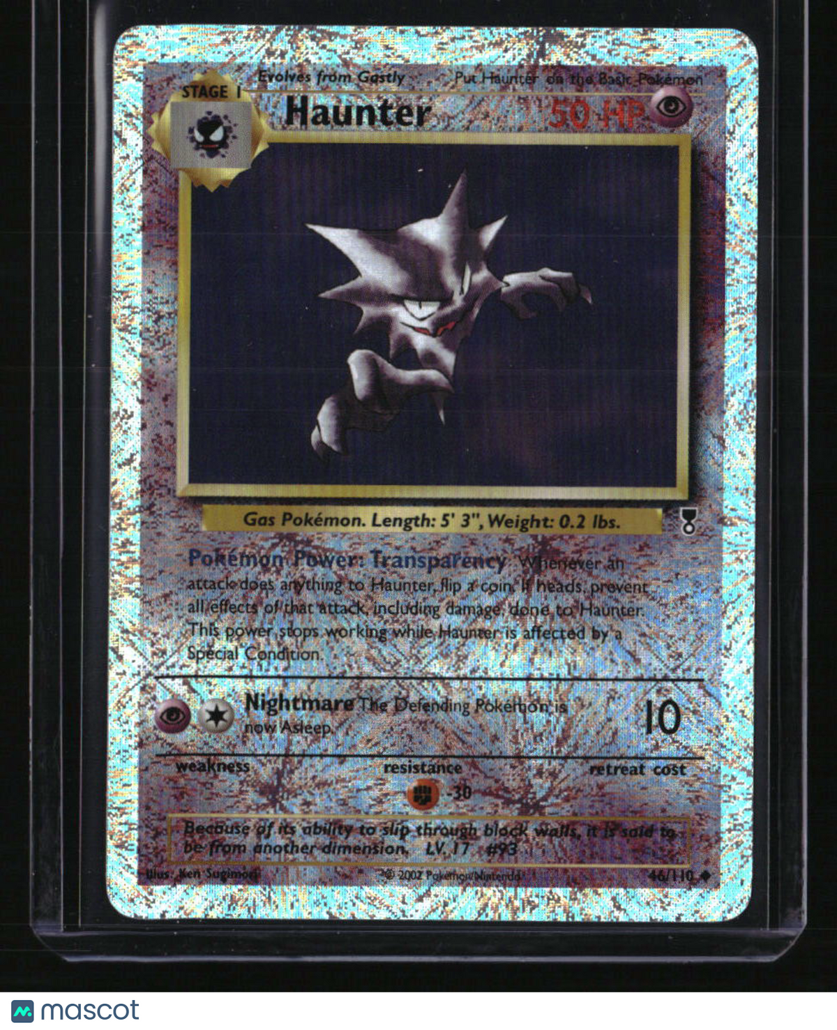 Legendary Collection Haunter Reverse Holo