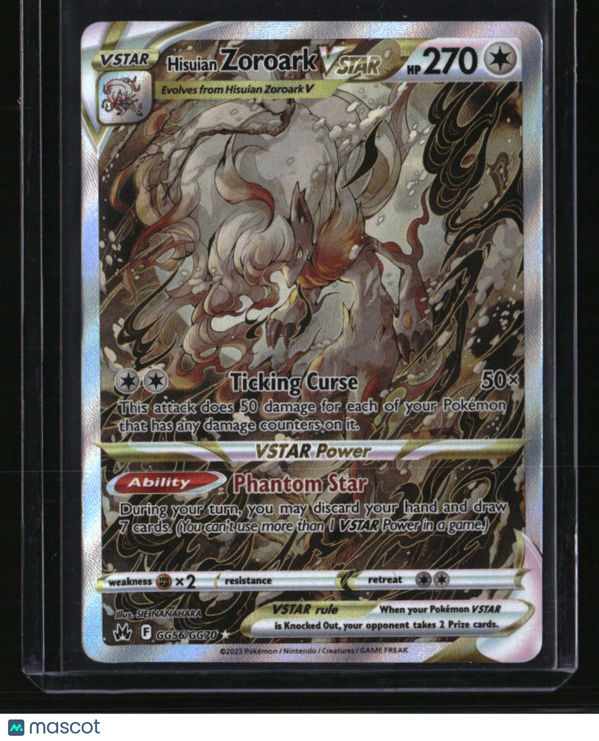 Crown Zenith: Galarian Gallery Hisuian Zoroark VSTAR