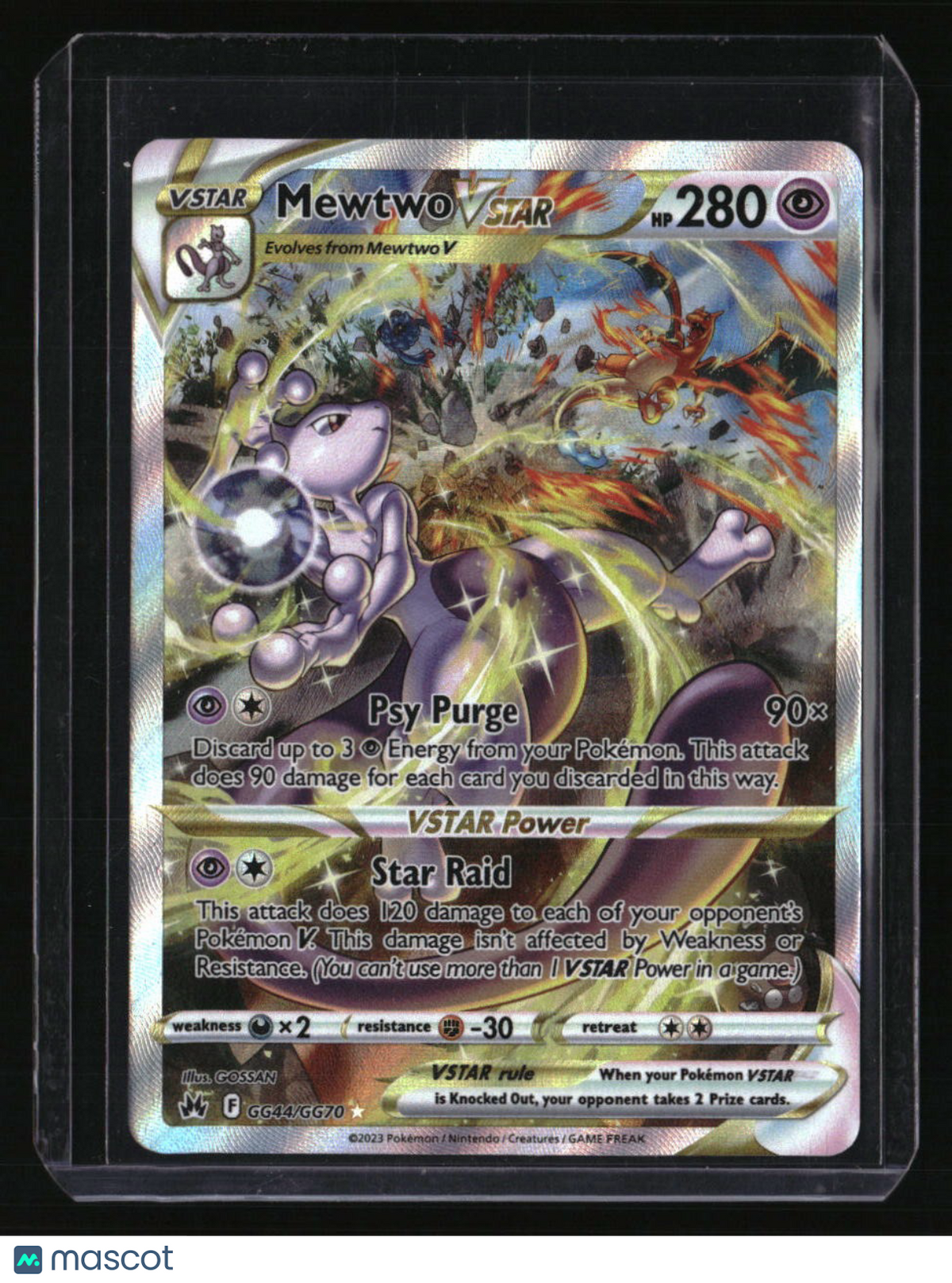 SWSH: Crown Zenith: Galarian Gallery Mewtwo VSTAR