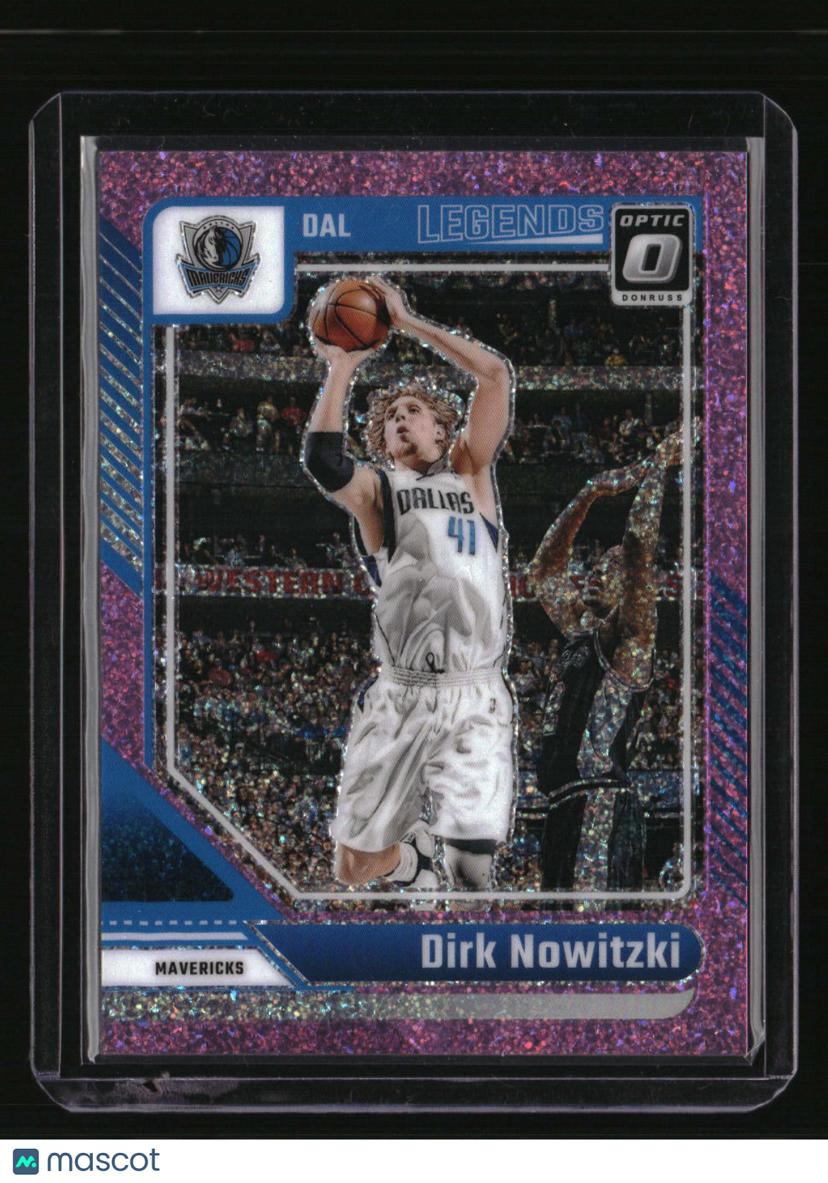 2024-25 Donruss Optic Dirk Nowitzki Pink Glitter #/275 275/275 Last On Print