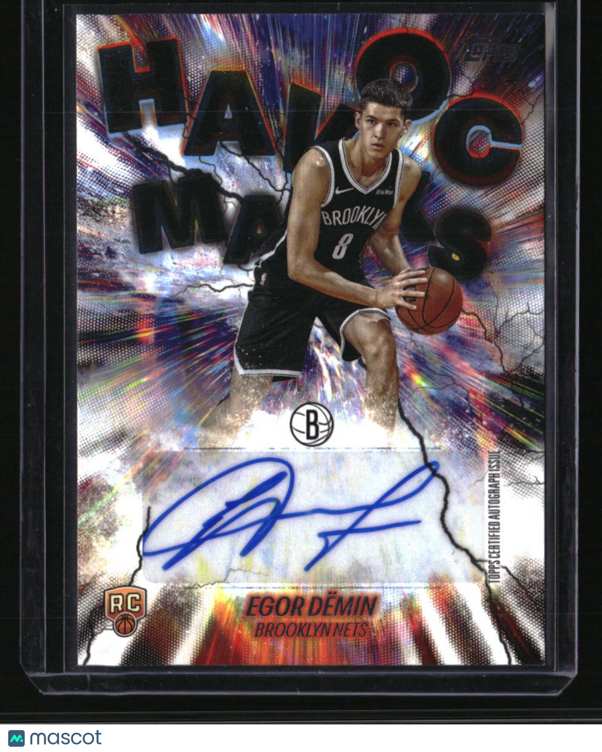 2025-26 Topps Egor Dëmin Havoc Marks