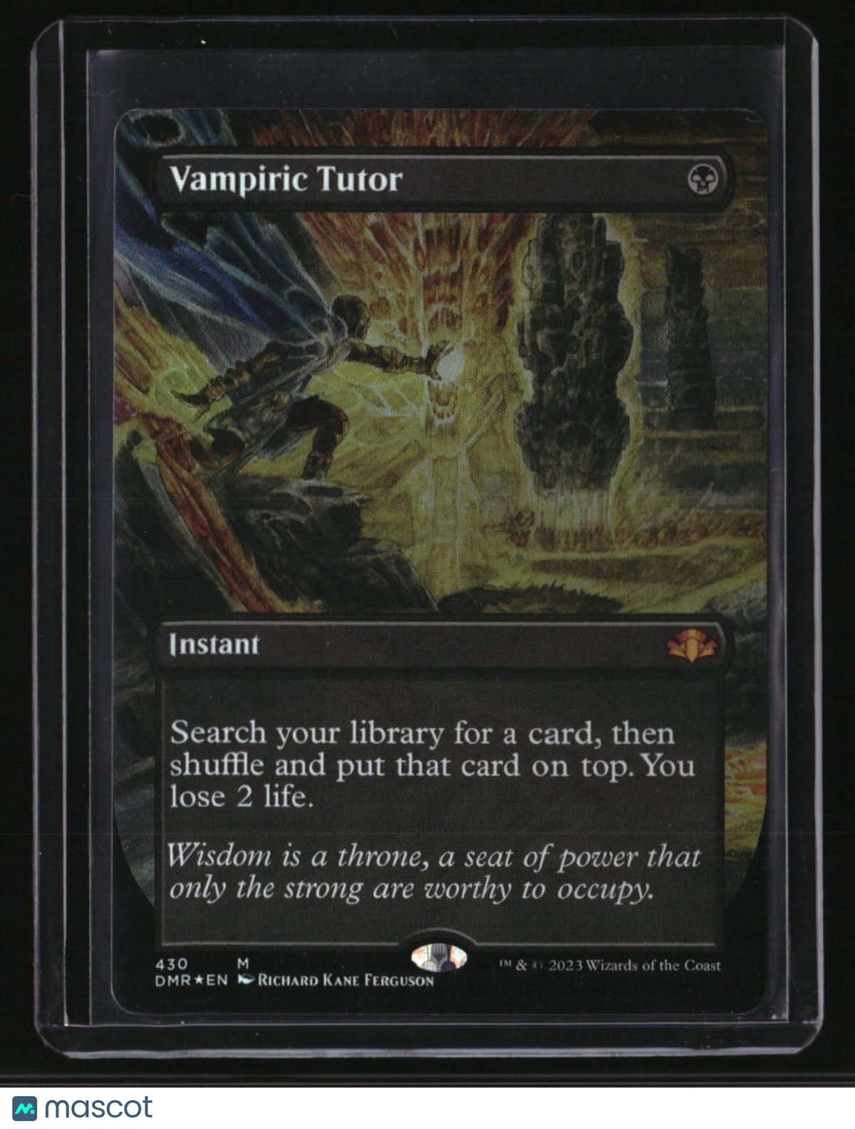 Dominaria Remastered Vampiric Tutor (Borderless) Foil