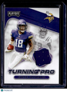 2020 Panini Playoff Justin Jefferson Turning Pro Memorabilia