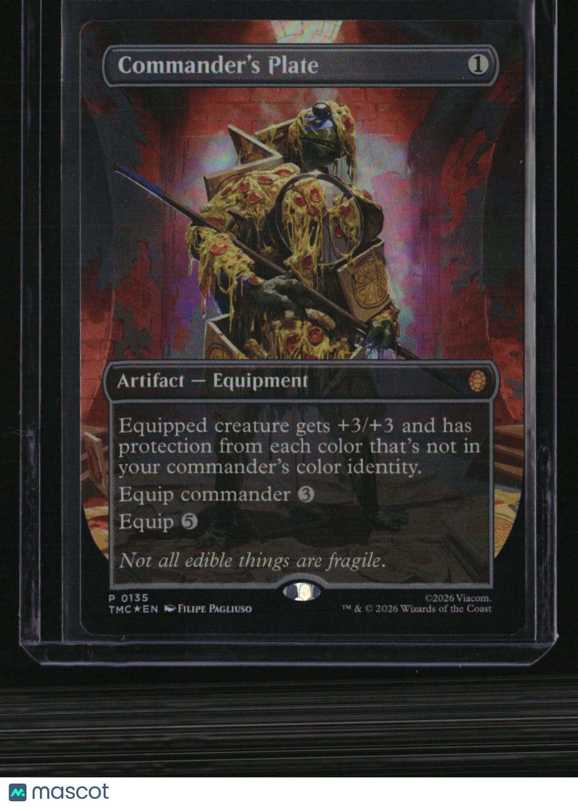 Commander: Teenage Mutant Ninja Turtles Commander's Plate (Borderless) Foil
