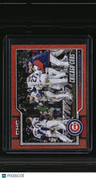 2026 Topps Chicago Cubs Orange Sandglitter #/25