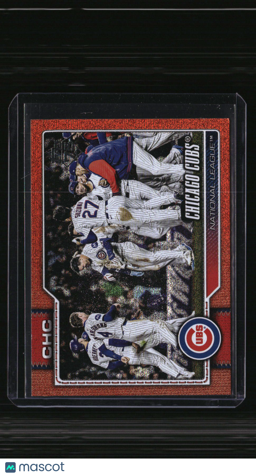2026 Topps Chicago Cubs Orange Sandglitter #/25