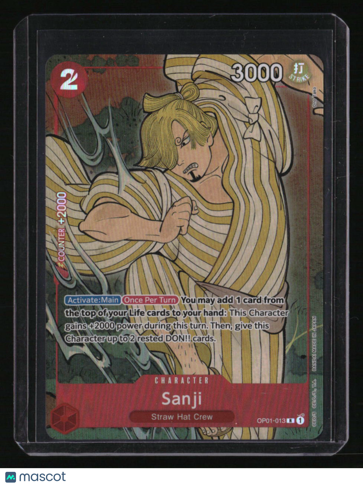 One Piece Promotion Cards Sanji (English Version 1st Anniversary Set)