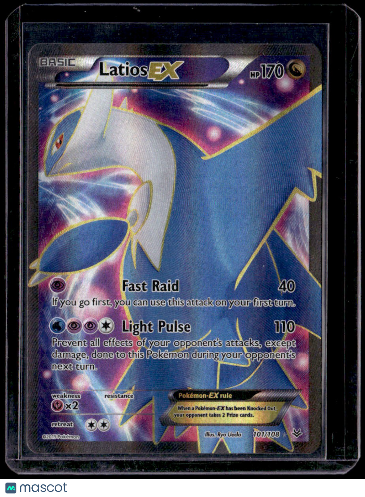 XY - Roaring Skies Latios EX (101 Full Art)