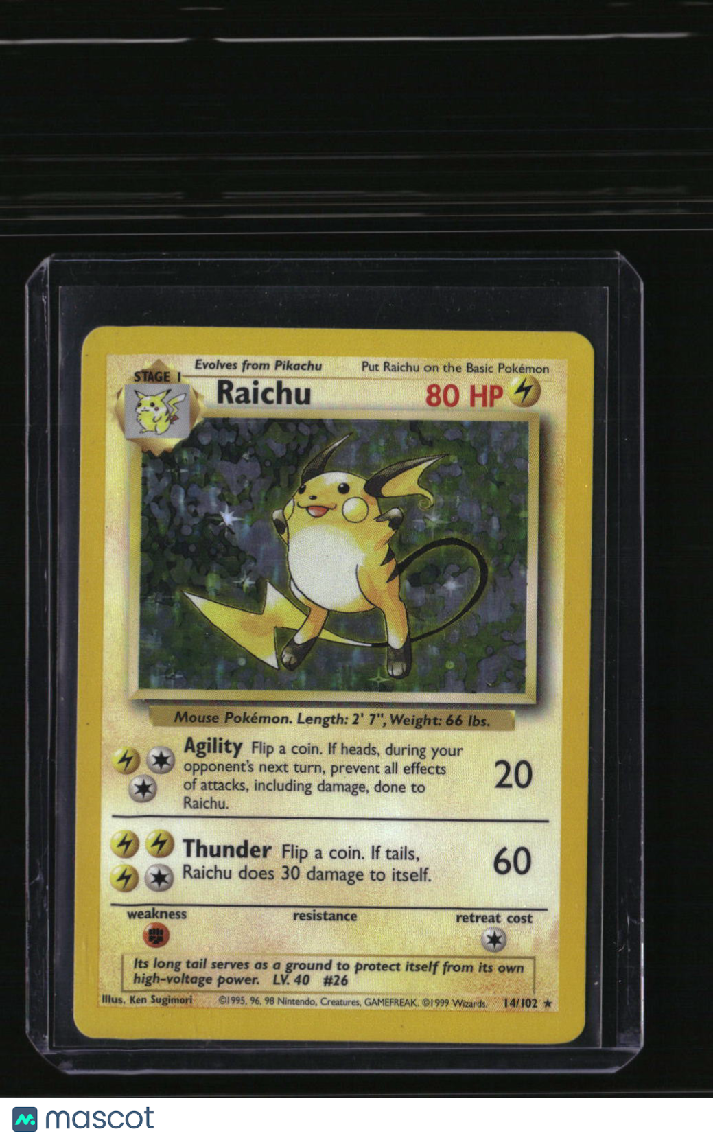 Base Set Raichu