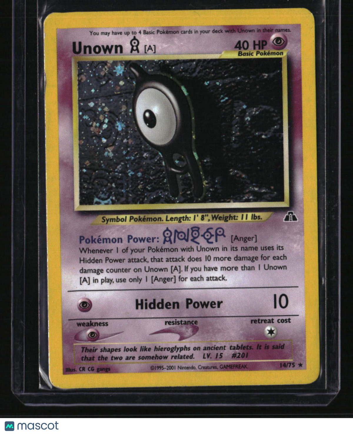 Neo Discovery Unown [A] (14)