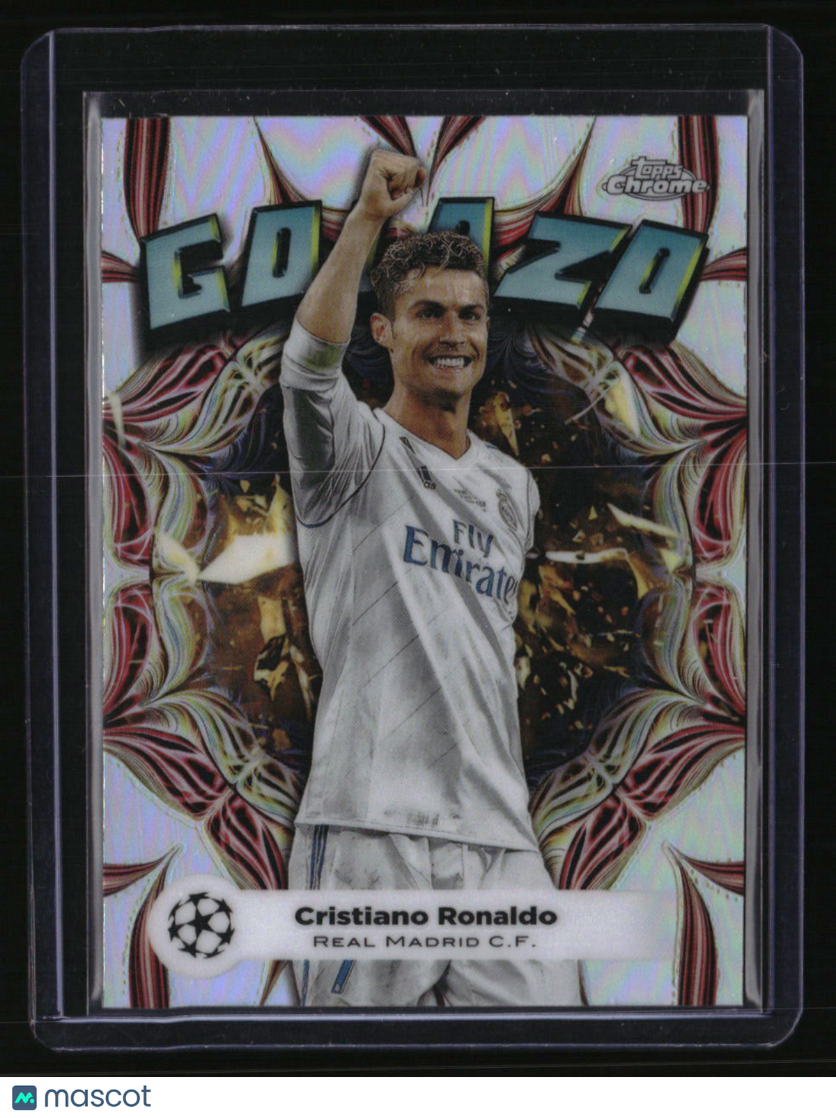 2023-24 Topps Chrome UEFA Club Competitions Cristiano Ronaldo Golazo