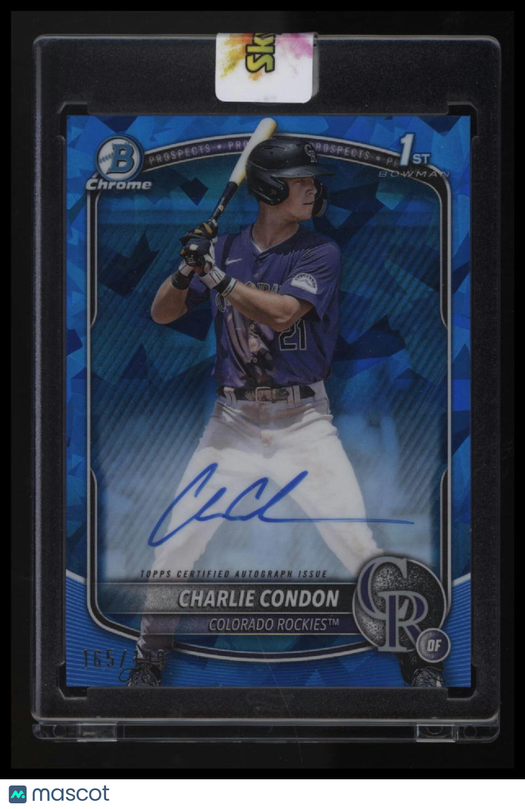 2025 Bowman Sapphire Edition Charlie Condon Autographs #/199