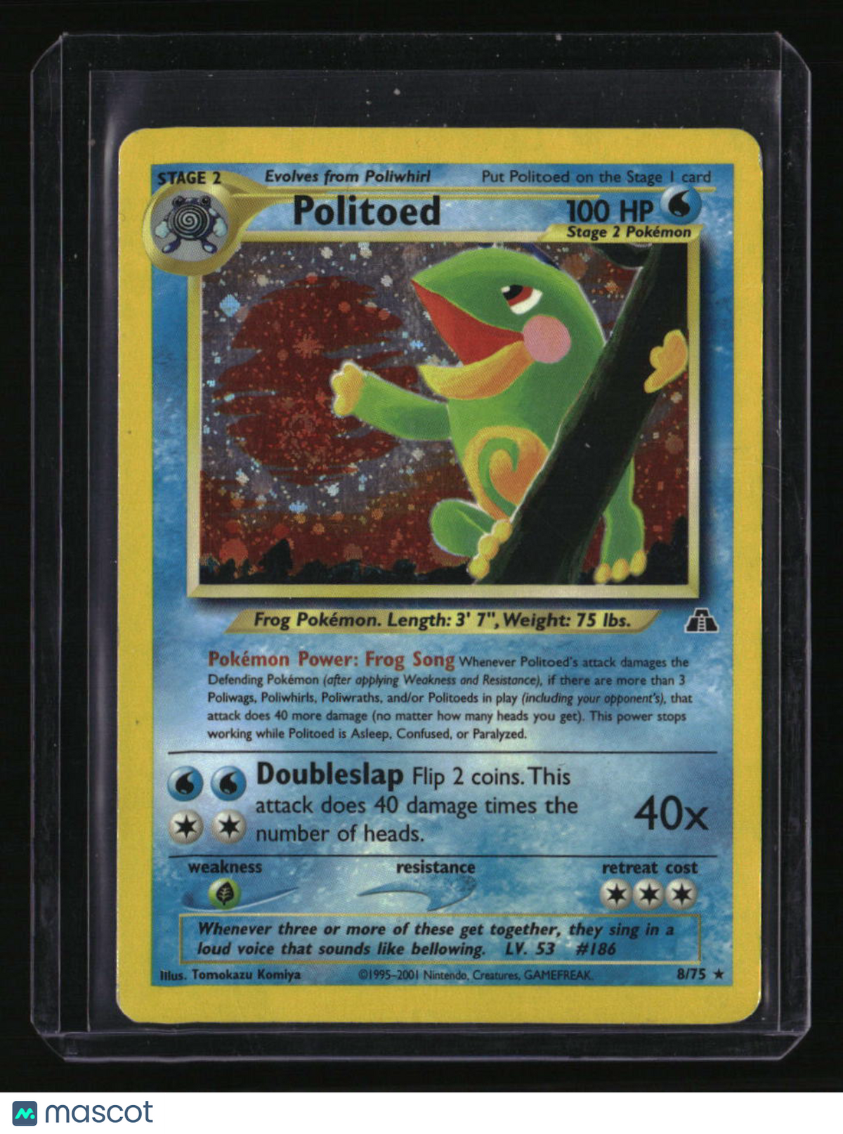 Neo Discovery Politoed (8) w/ Swirl