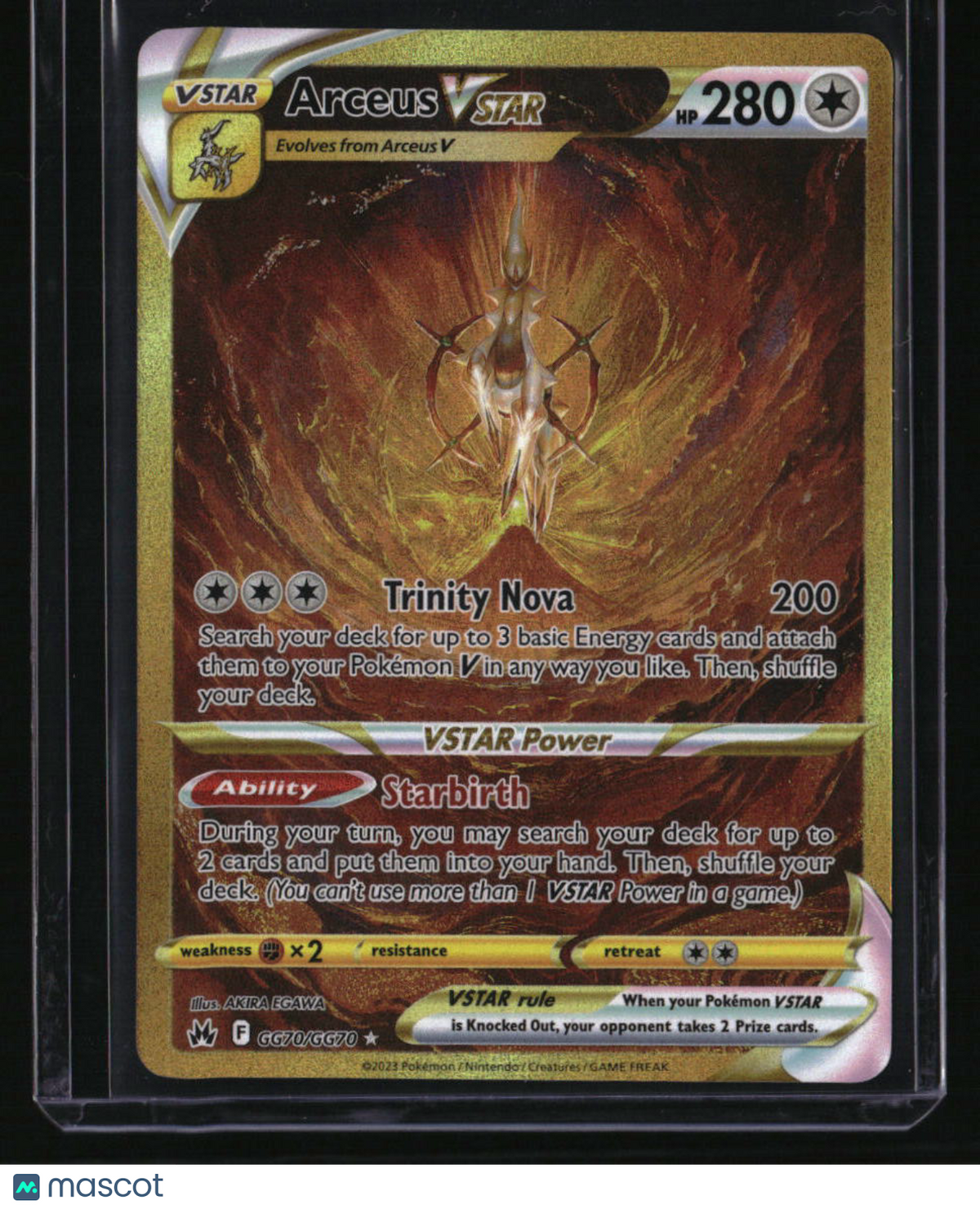 SWSH: Crown Zenith: Galarian Gallery Arceus VSTAR (Secret)