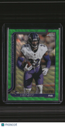 2025 Topps Chrome Derrick Henry Green Wave Refractor #/99