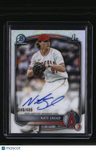 2025 Bowman Draft Nate Snead Chrome Prospect Autographs Refractor #/499