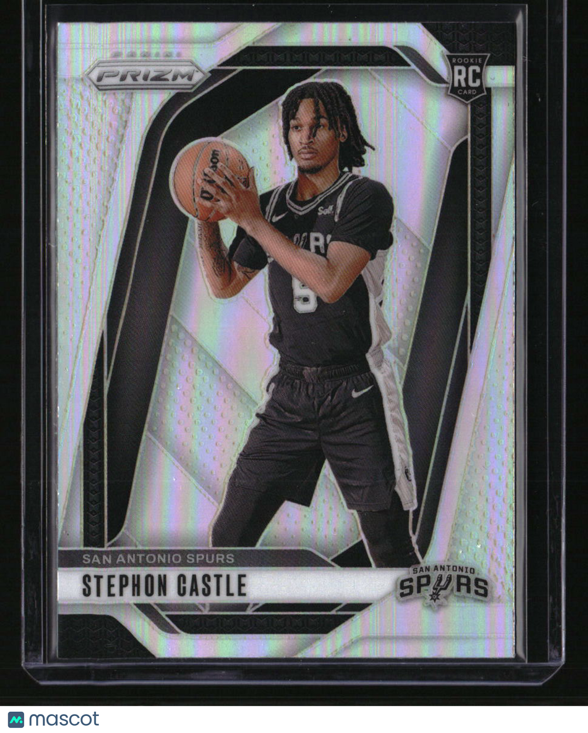 2024-25 Panini Prizm Stephon Castle Prizms Silver
