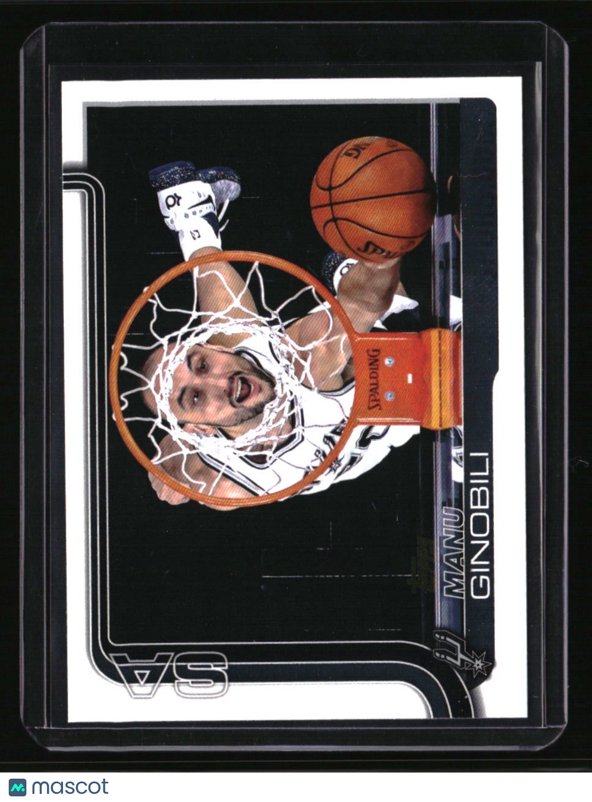 2025-26 Topps Manu Ginobili Golden Mirror