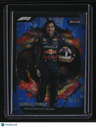 2024 Topps Finest Formula 1 Sergio Perez Blue Refractors #/99