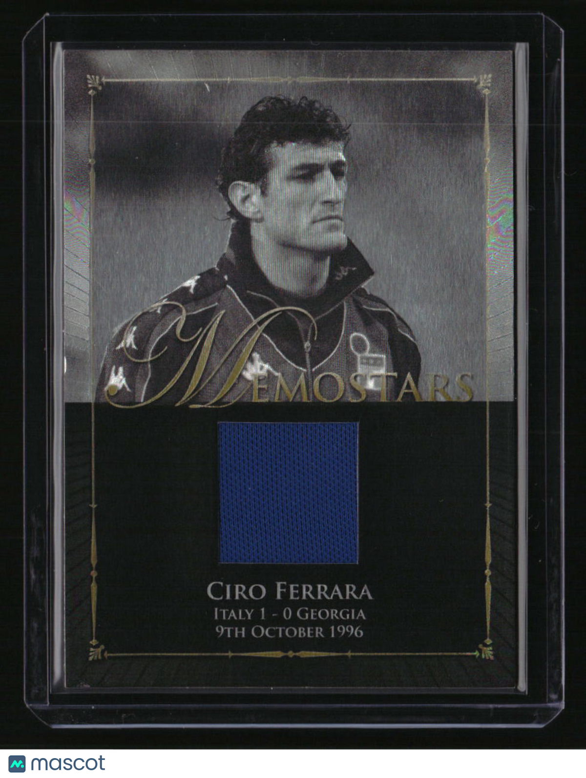 2014 Futera Unique World Football Ciro Ferrara Memostars #/100