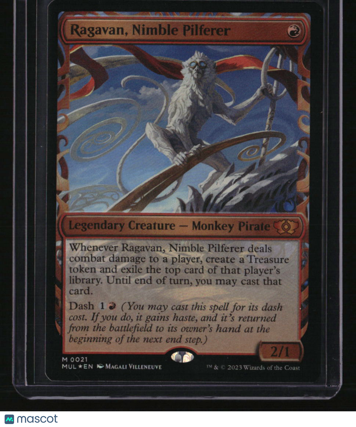 March of the Machine: Multiverse Legends Ragavan, Nimble Pilferer Foil