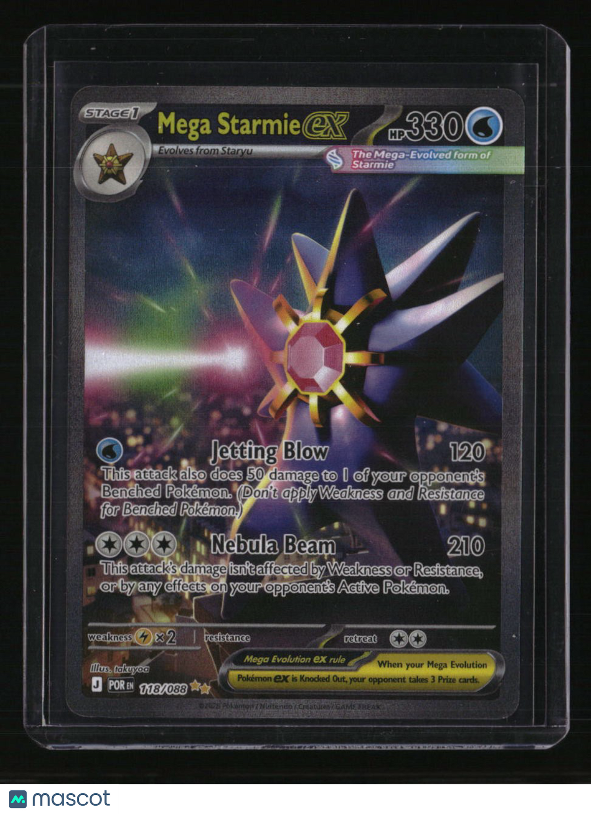 ME03: Perfect Order Mega Starmie ex