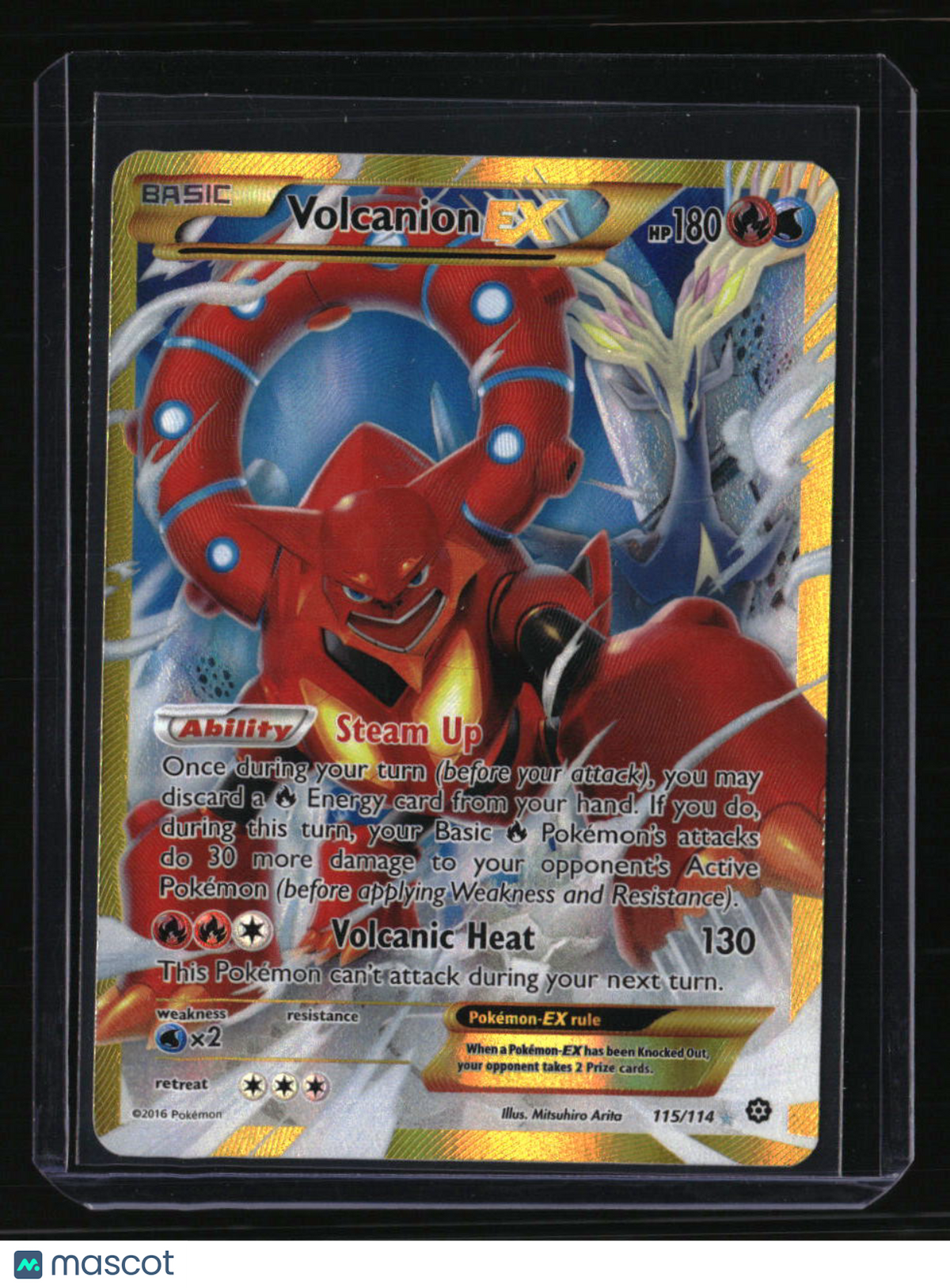 XY - Steam Siege Volcanion EX (Secret)