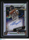 2024 Topps Chrome Cosmic Jose Altuve Cosmic Chrome Autographs