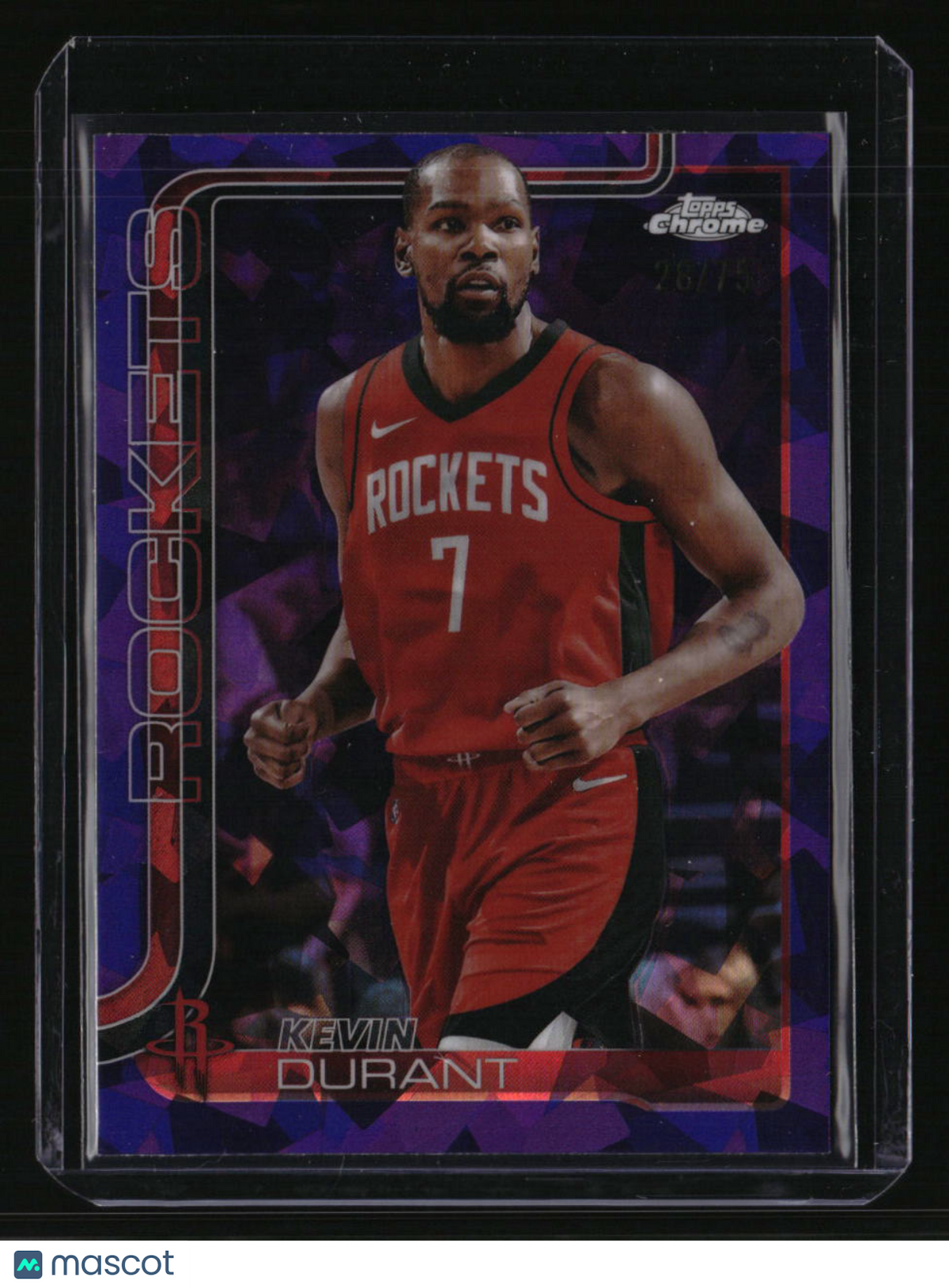 2025-26 Topps Chrome Sapphire Edition Kevin Durant Purple Sapphire #/75