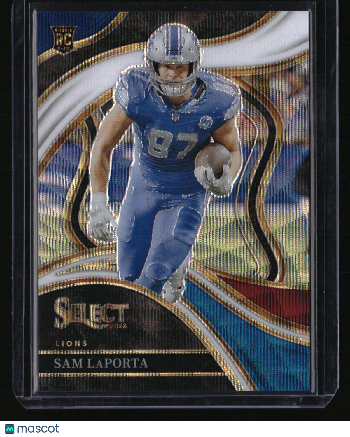 2023 Panini Select Sam LaPorta Tri-Color Prizms #/149