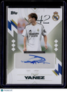 2025-26 Topps Los Blancos Real Madrid Daniel Yañez Los Blancos Autographs