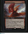 Kaldheim Goldspan Dragon (Extended Art) Foil