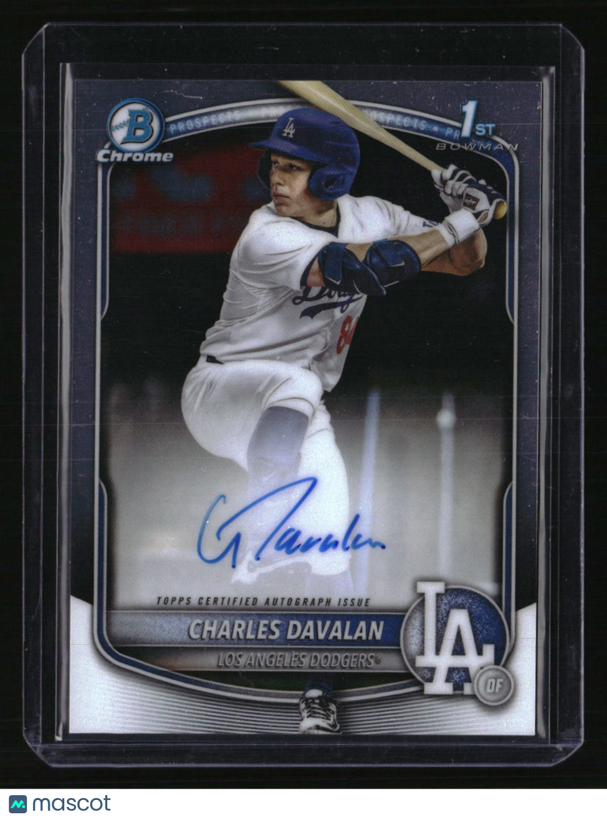 2025 Bowman Draft Charles Davalan Chrome Prospect Autographs