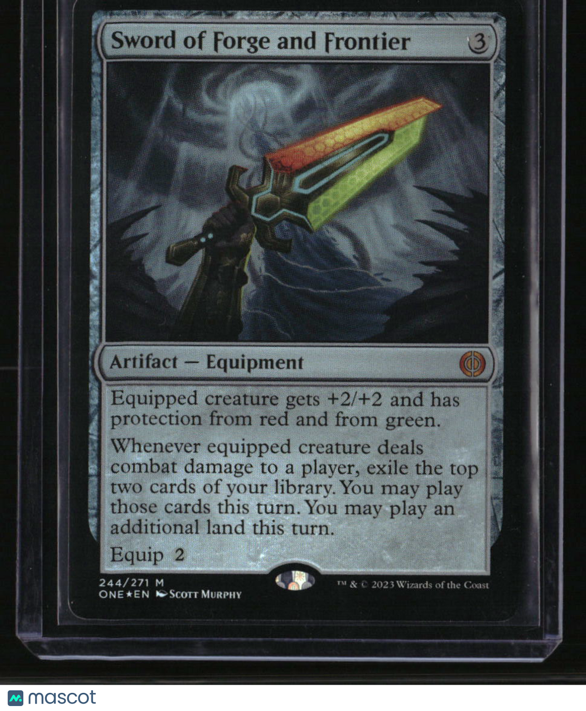 Phyrexia: All Will Be One Sword of Forge and Frontier Foil