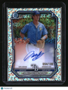 2026 Bowman James Quinn-Irons Chrome Prospect Auto Mini Diamond #/100