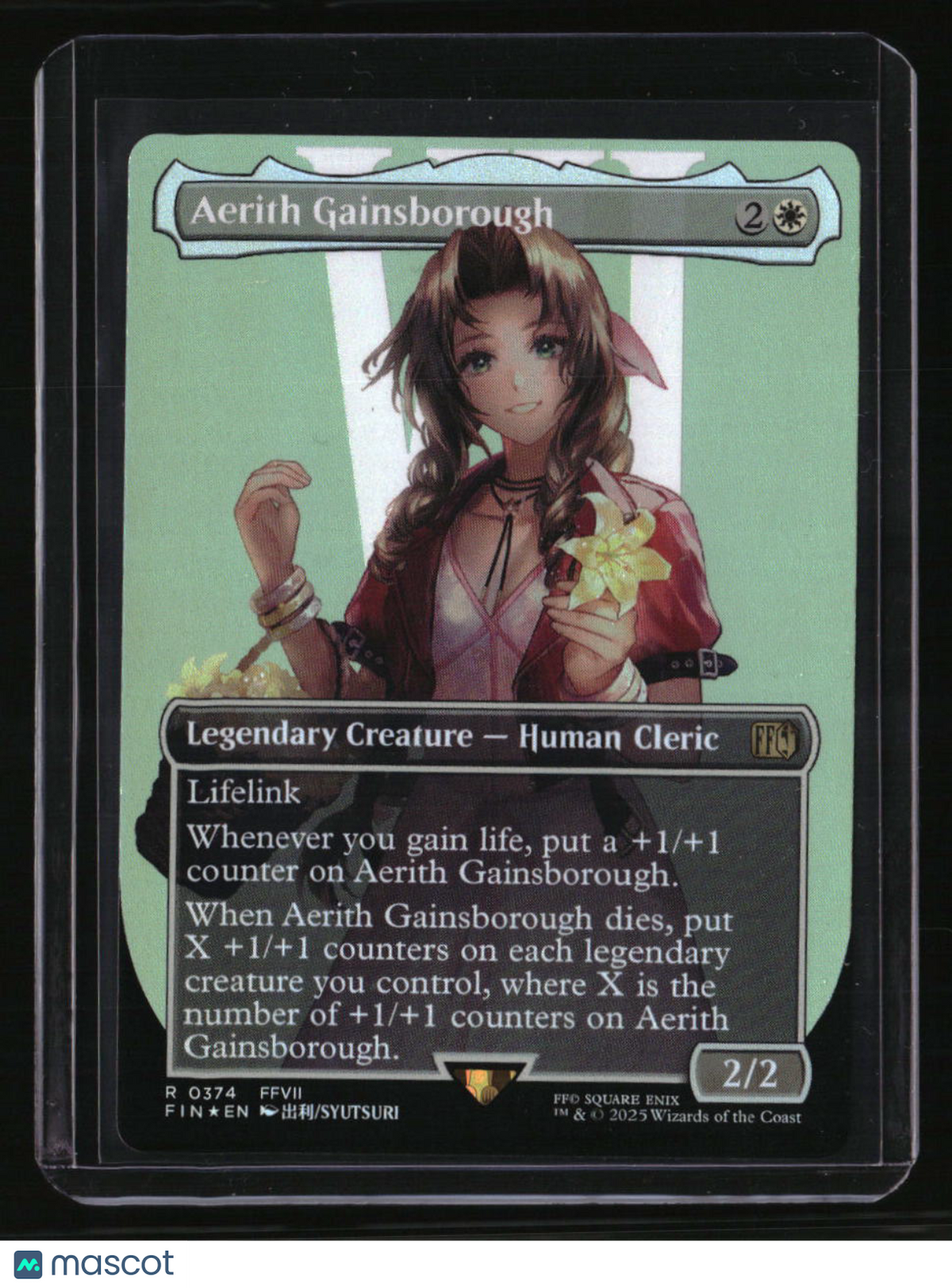 FINAL FANTASY Aerith Gainsborough (Borderless) Foil