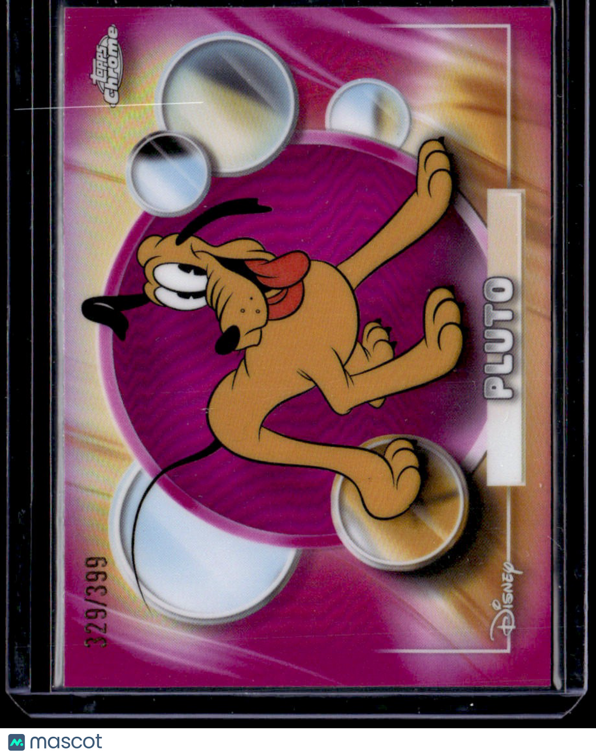 2026 Topps Chrome Disney Pluto Magenta Refractor /399