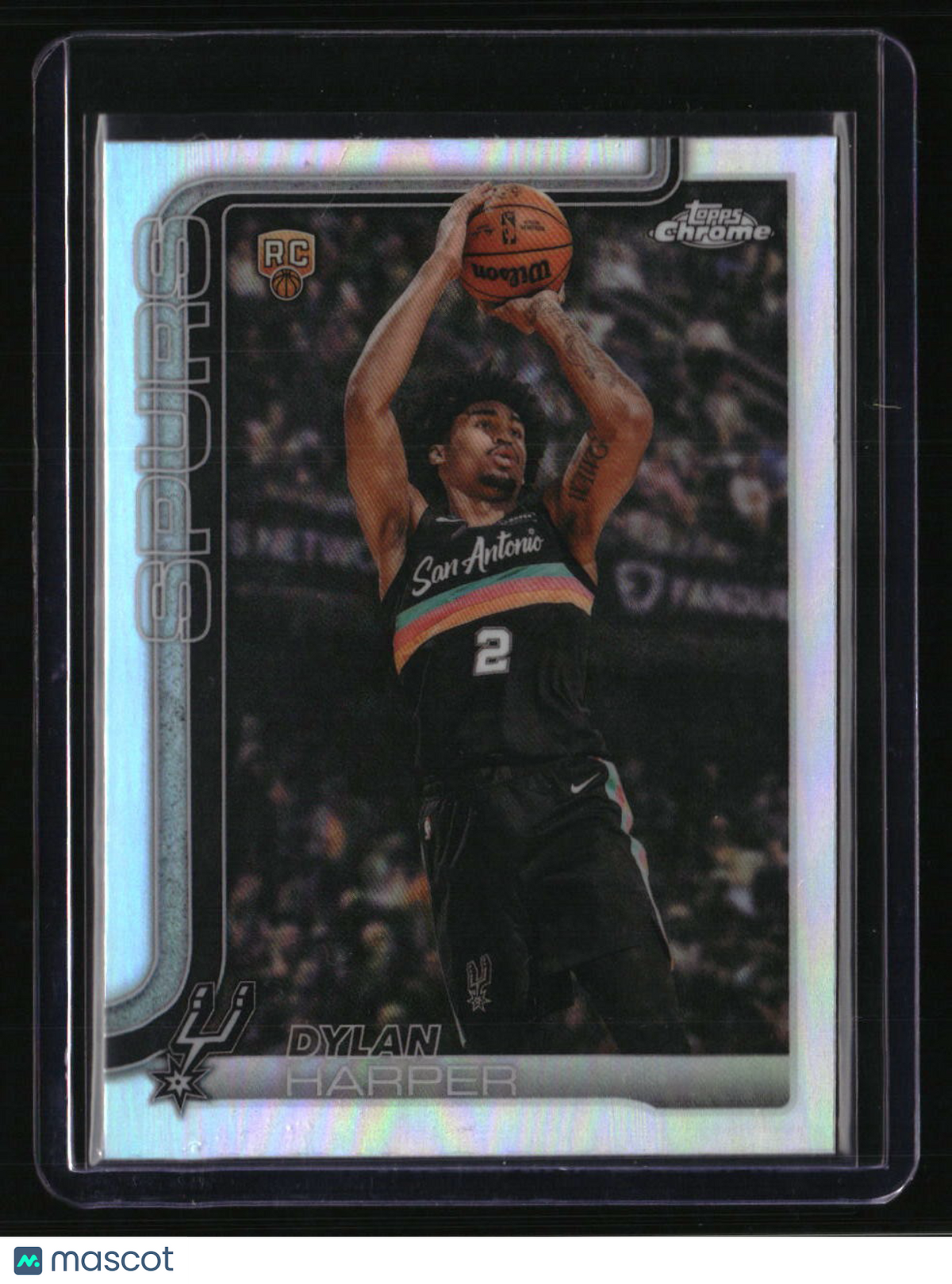 2025-26 Topps Chrome Update Dylan Harper Refractor