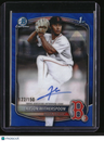 2025 Bowman Draft Kyson Witherspoon Chrome Prospect Autographs Blue Wave #/150