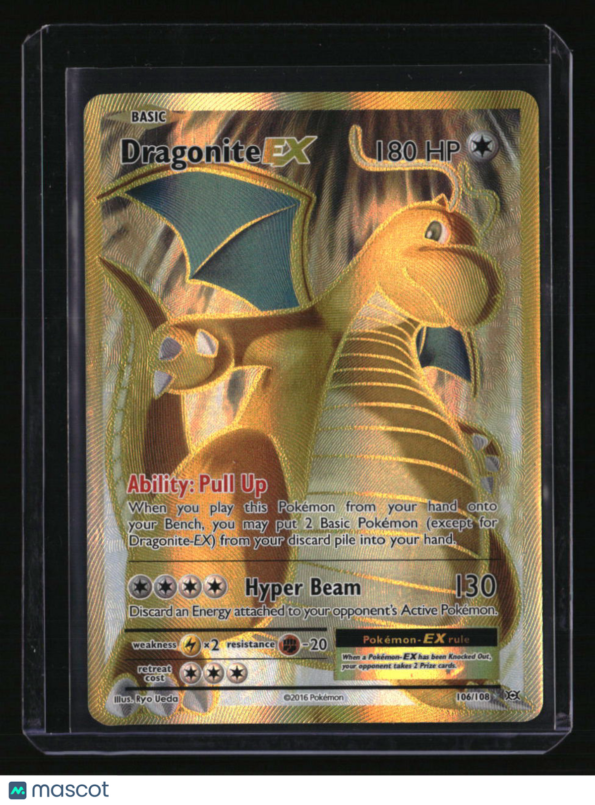 XY - Evolutions Dragonite EX (Full Art)