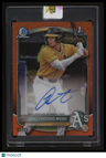 2025 Bowman Chrome 1st Shotaro Morii Auto Orange Shimmer First On Print 1/25