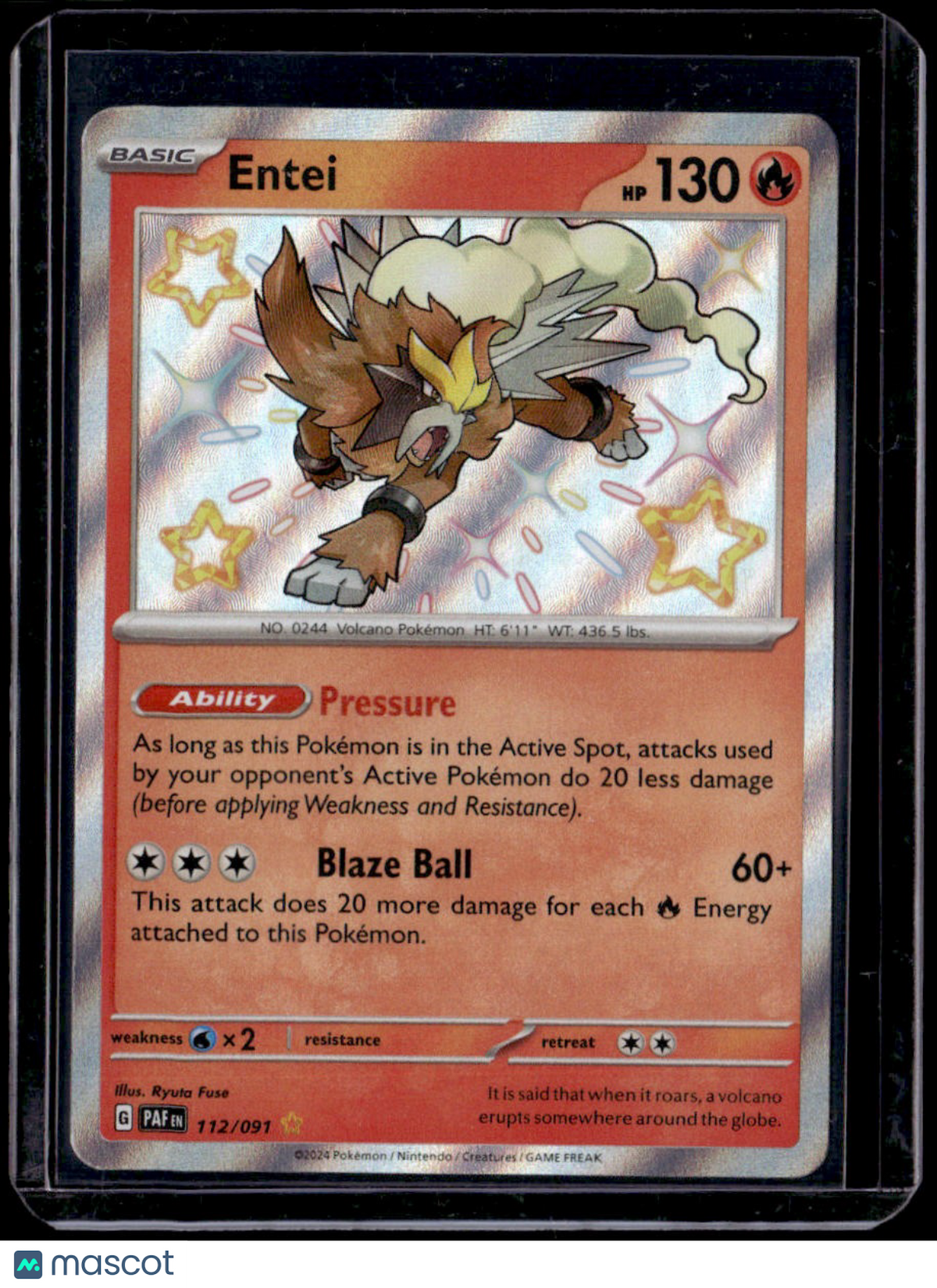 SV: Paldean Fates Entei