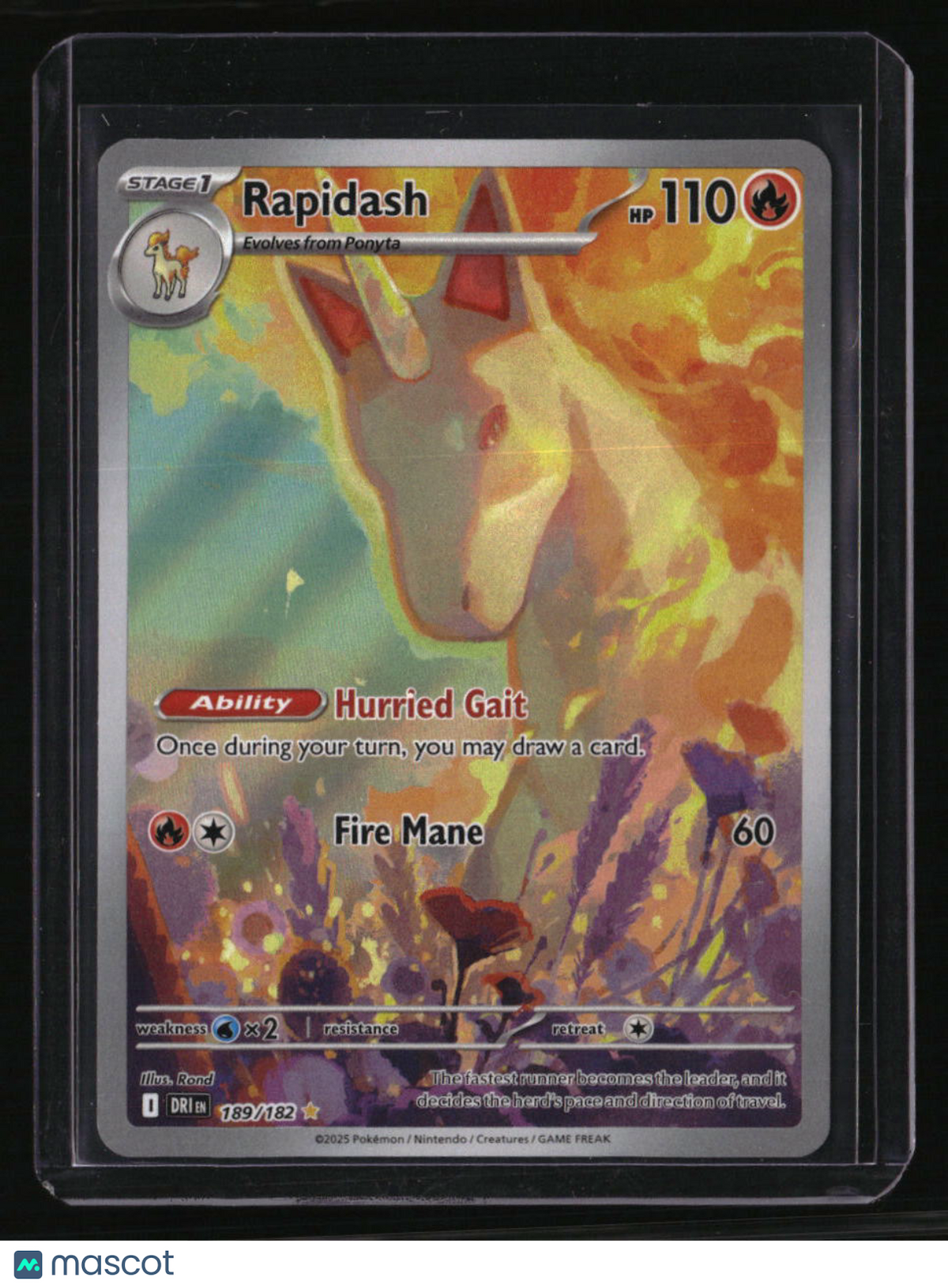 SV10: Destined Rivals Rapidash