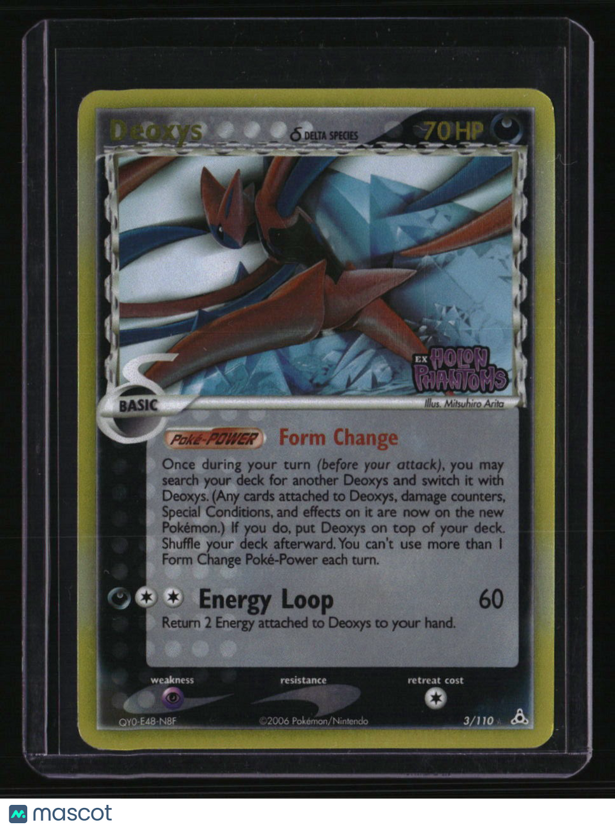 EX Holon Phantoms Deoxys (Delta Species) Reverse Holo